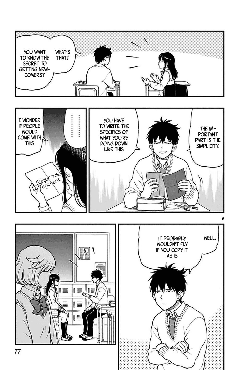 Yugami-kun ni wa Tomodachi ga Inai Chapter 49 9